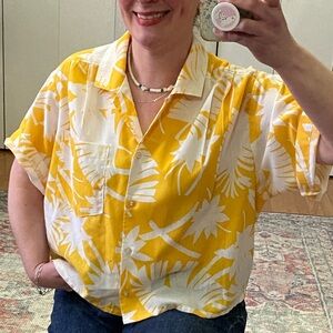 Vintage Palm Leaf Top